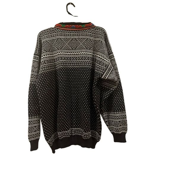 Norway Volund Vintage Women’s lambswool Sweater Sz.XL Silver clasp NWT - Picture 2 of 5